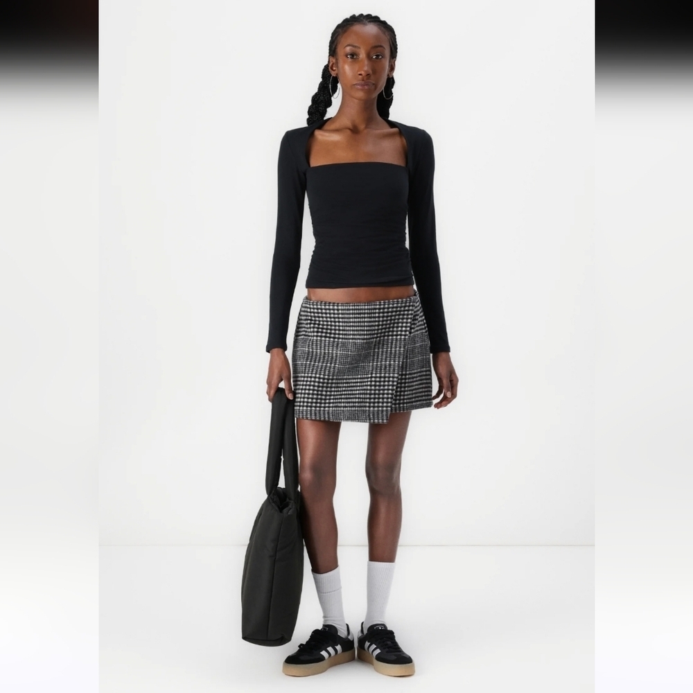 Abercrombie & Fitch Wool Blend Mini Skort Size XS